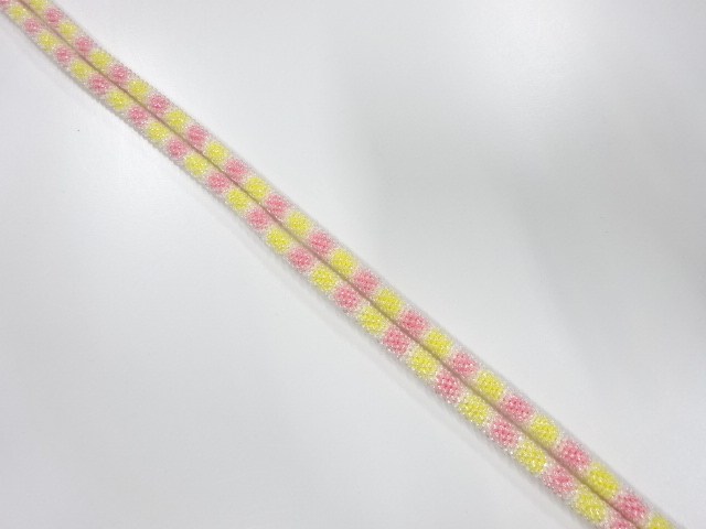 アンティーク　ビーズ帯締め